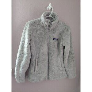 Patagonia Los Gatos Full Zip Gray Sherpa Jacket Women's Size XS